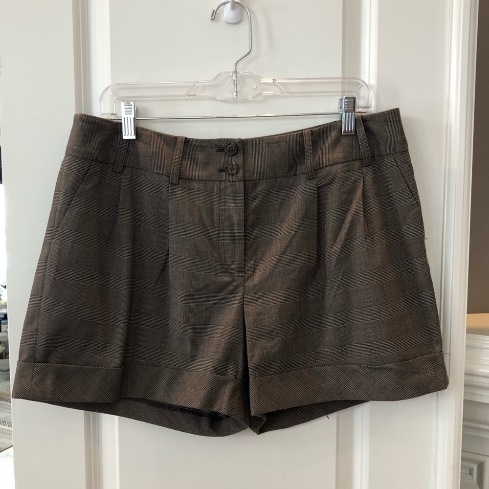 NWOT Charlotte Russe Dressy Plaid Shorts.